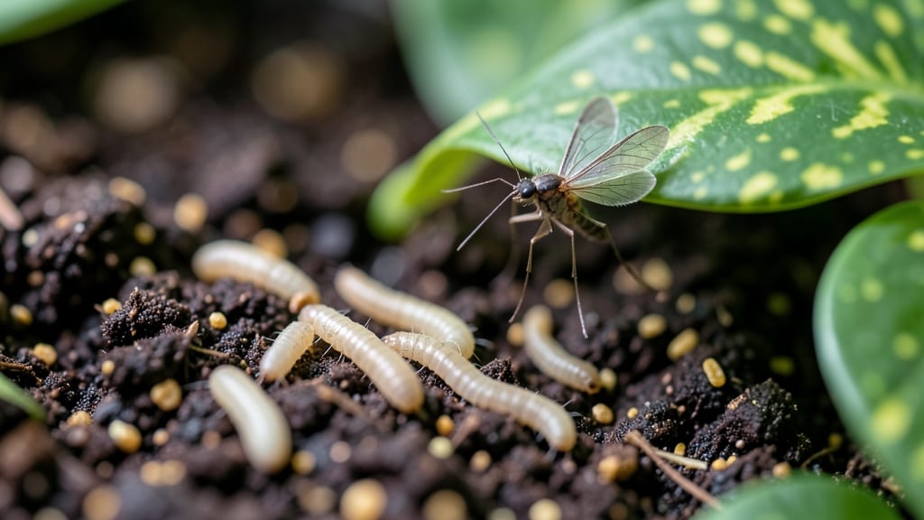 Insects In Indoor Plant Soil: Natural Pest Control Without Chemicals