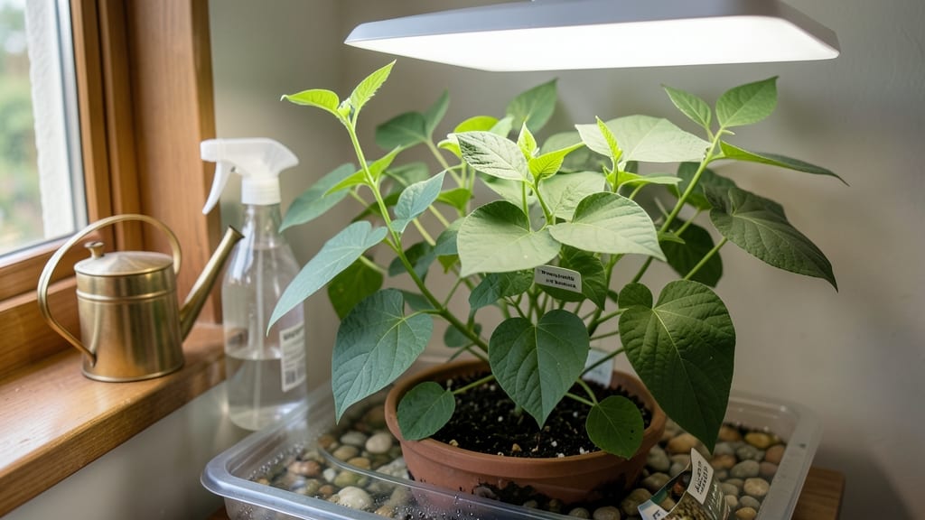 Growing Bean Plants Indoors: Sunlight-Hacking Varieties for Compact Harvests