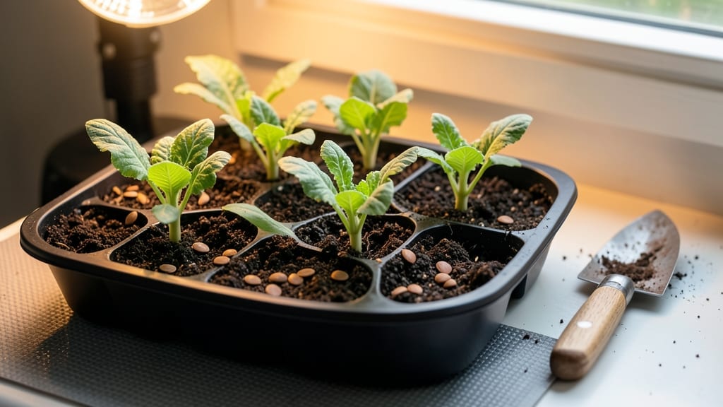 When to Start Cauliflower Seeds Indoors: Frost-Date Formula for Strong, Ready Transplants
