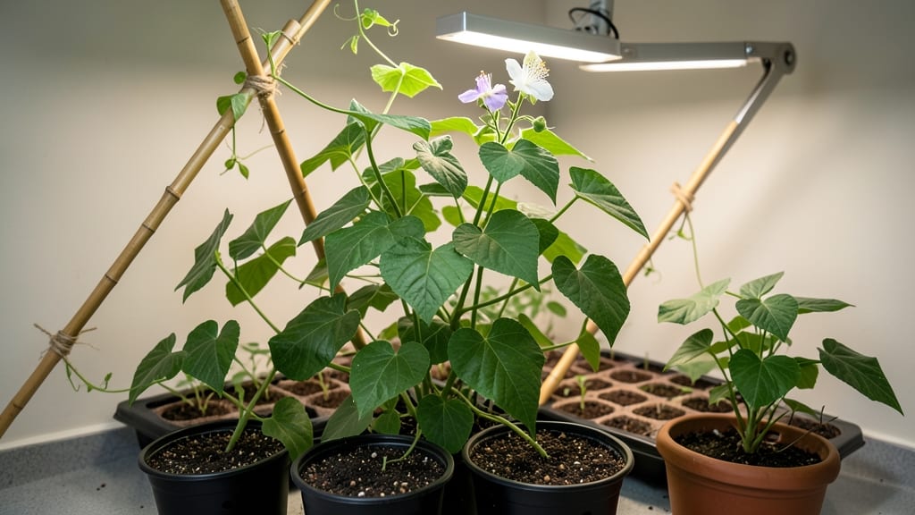 Growing Green Beans Indoors: Vertical Harvests in Small Spaces