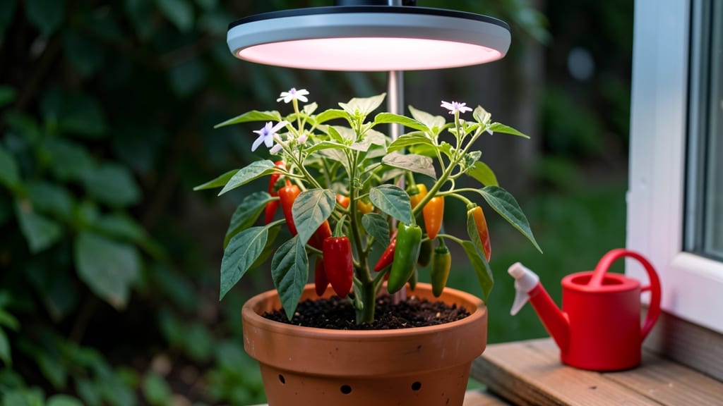 Growing Chili Peppers Indoors: Sunlight-Packed Heat in Small Spaces