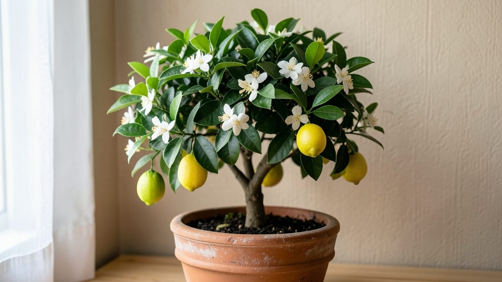Indoor Lemon Tree Pot: Fragrant Citrus Thrives in Small Spaces
