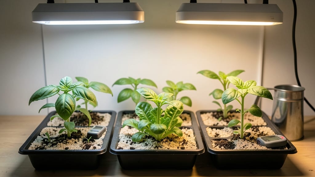 Grow Lights For Starting Plants Indoors: Full-Spectrum Seedling Success in 4 Weeks