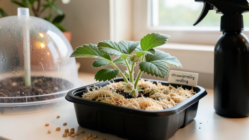 How to Grow Strawberry Seeds Indoors: Speed-Germination Tricks for Tiny Trays