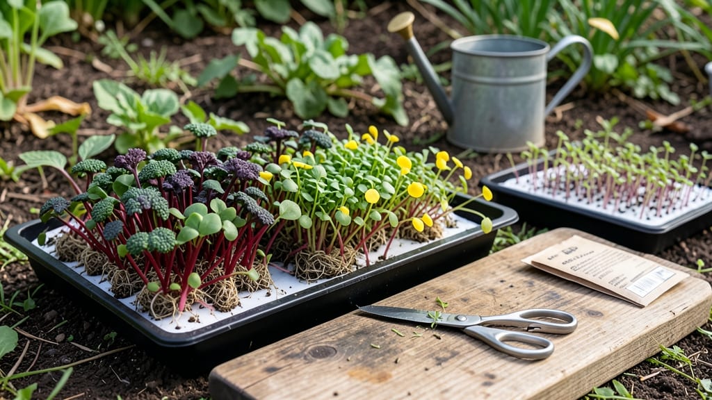 Growing Microgreens Indoors: Sunlight-Free Harvest in 10 Days