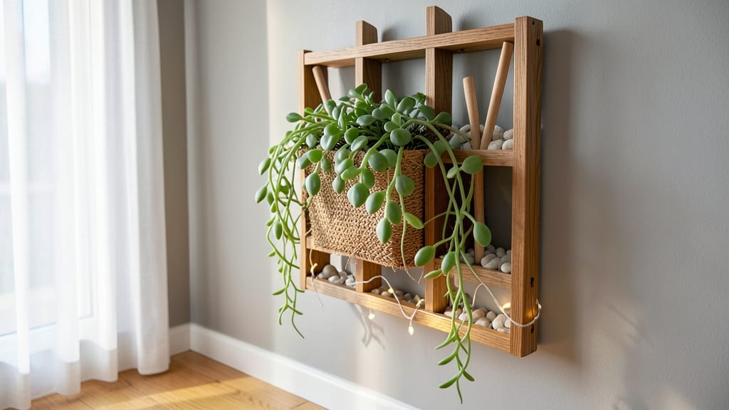Indoor Succulent Wall Planter: Space-Saving Greenery That Thrives Year-Round