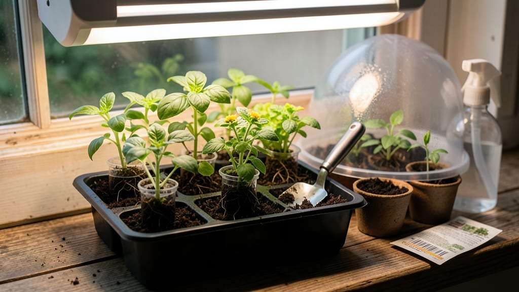 Indoor Seed Starter Kits: Fast Germination With Moist Heat Tricks