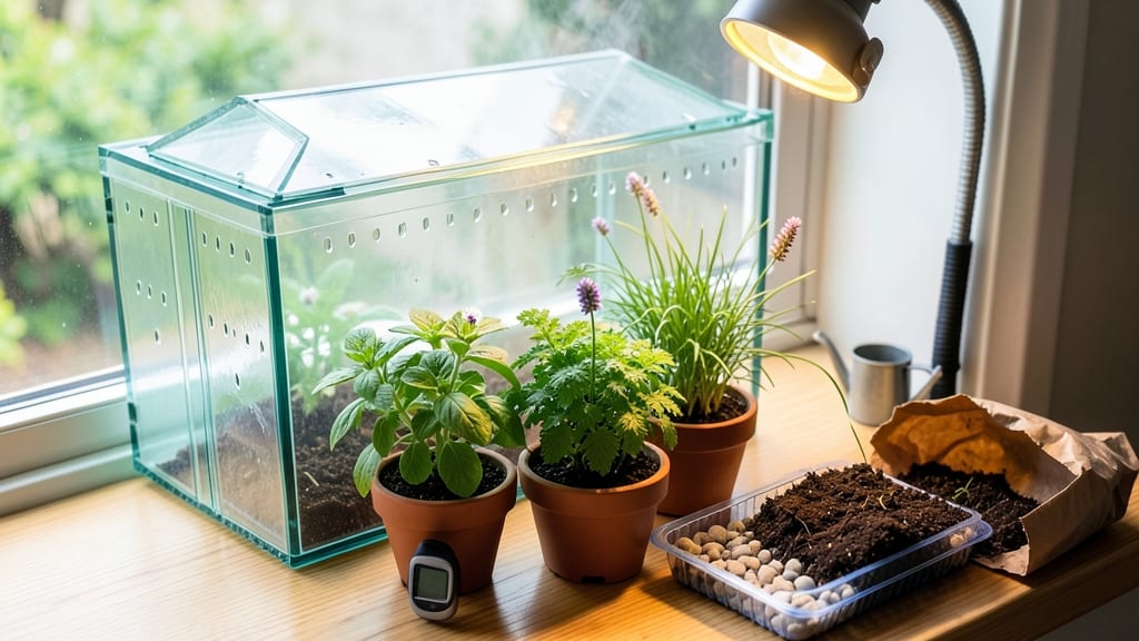 DIY Mini Greenhouse Indoor: Low-Light Thriving Haven for Succulents