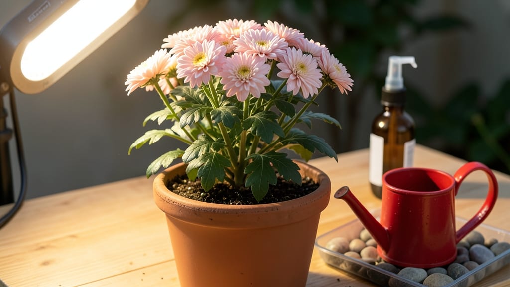 How to Take Care of Mums Indoors: Bright Light Hacks for Year-Round Vibrancy