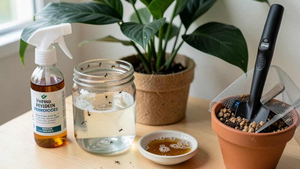 How to Get Rid of Small Flies from Indoor Plants: Natural Removal in 3 Days