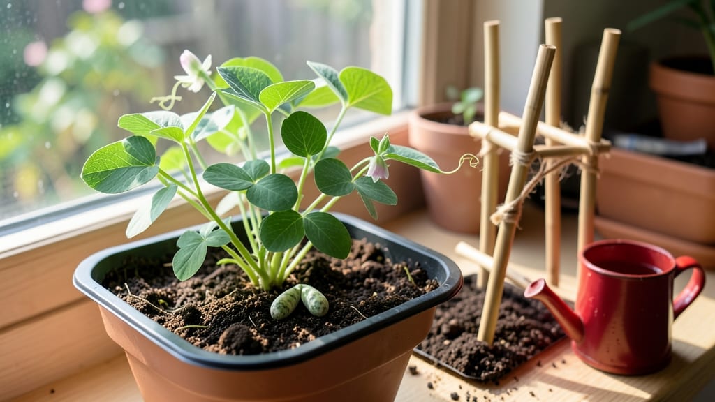 Growing Pea Plants Indoors: Fast Sprouts With Window-Sill Tricks
