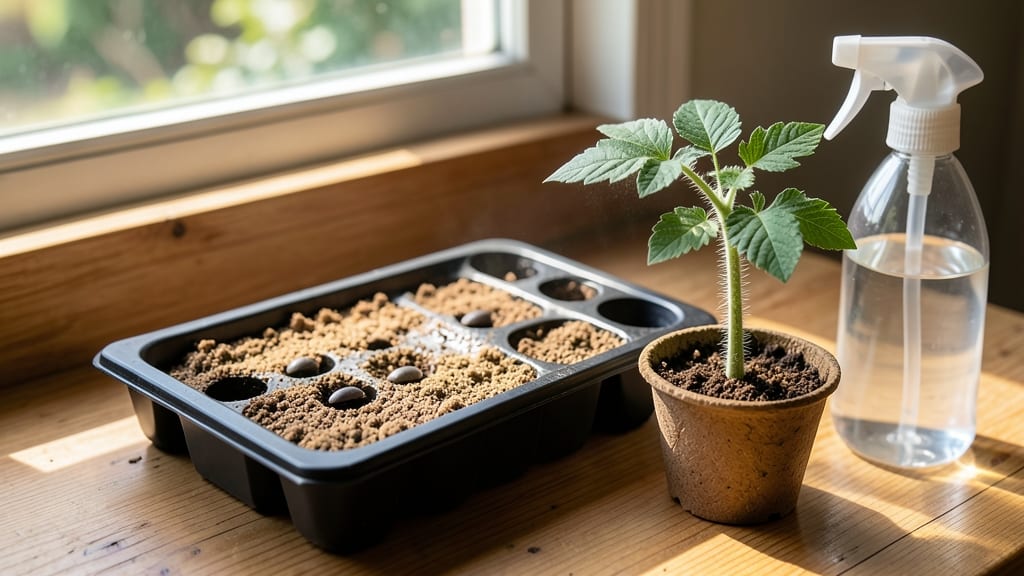Best Way to Start Tomato Seeds Indoors: Warmth-Activated Germination in 7 Days