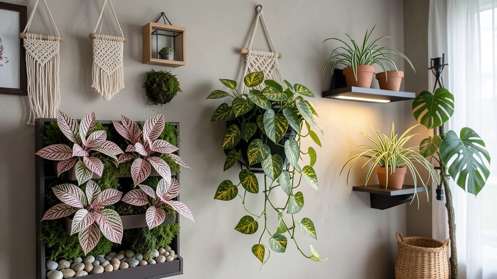 Indoor Wall Garden: Space-Saving Green Thumb Magic for Any Room