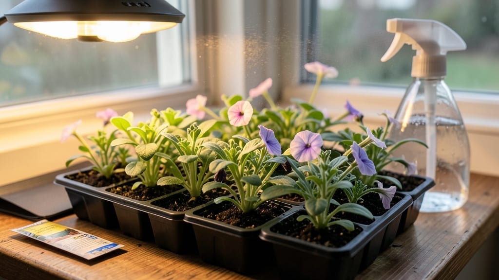 When to Start Petunia Seeds Indoors: 8-Week Countdown Before Last Frost