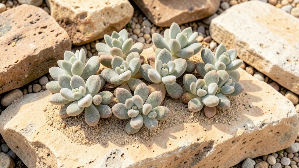 Lithops Living Stones with Desert Illusion