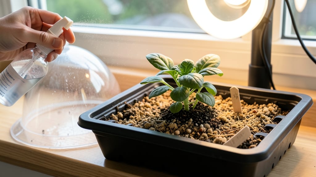 Starting Spinach Seeds Indoors: Lightweight Trays and Moisture-Locking Tips