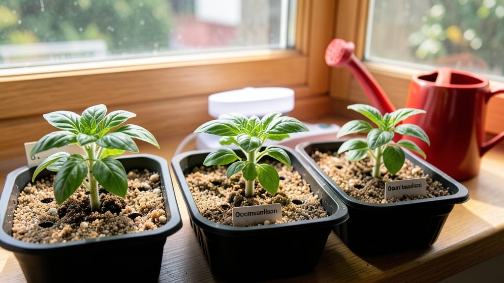 When to Start Basil Indoors: Seedling Heat Mat Tricks for Faster Growth