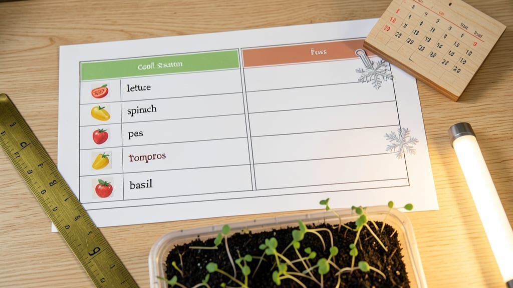 When to Start Seeds Indoors Chart: Last-Frost Date Calculator for Peak Transplant Success