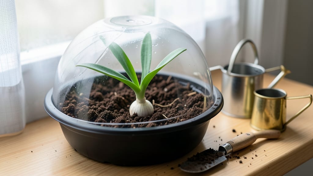 Planting Sprouted Garlic Indoors: Year-Round Harvest Ready in 8 Weeks
