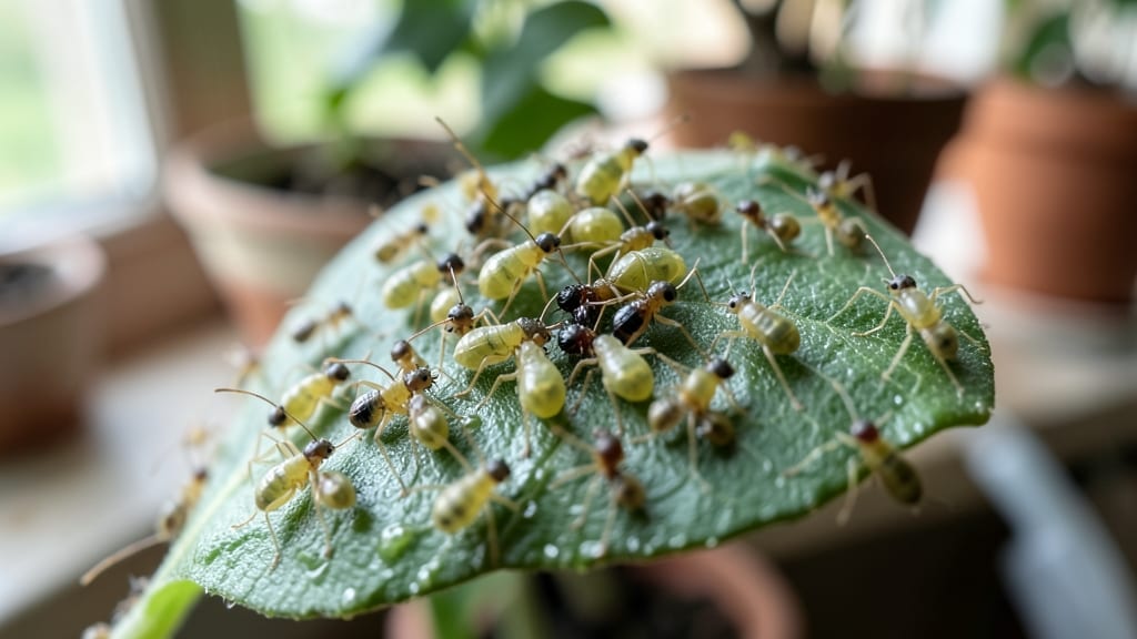 How to Get Rid of Aphids Indoors: Neem Oil Spray That Works in 24 Hours