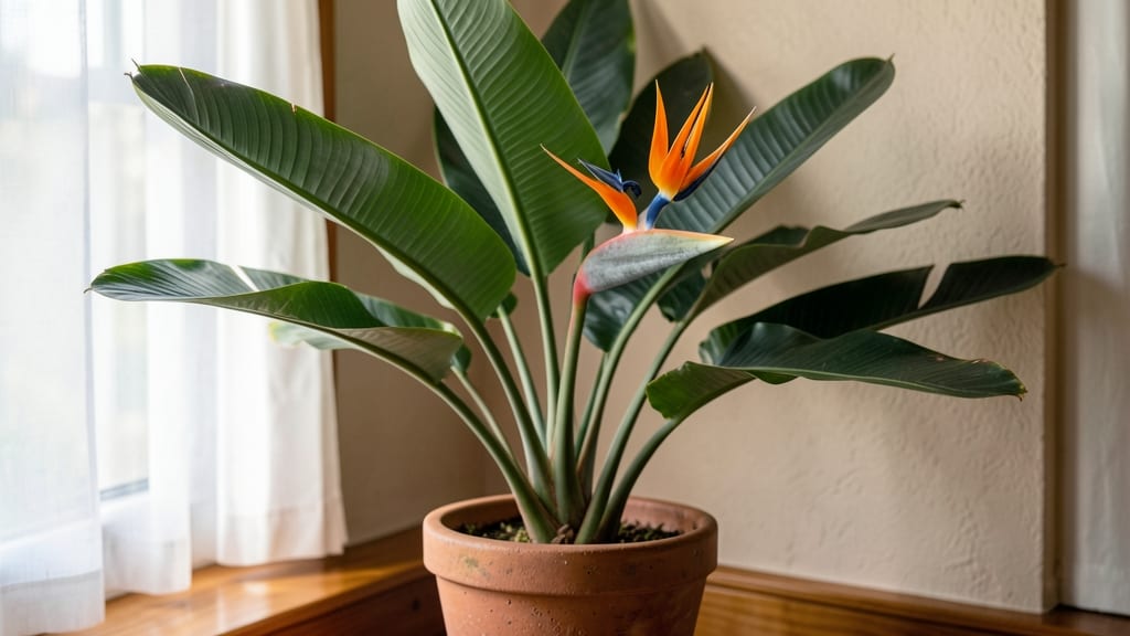 Bird Of Paradise Indoor Plant Care: Thriving With Bold Leaves And Minimal Light Needs