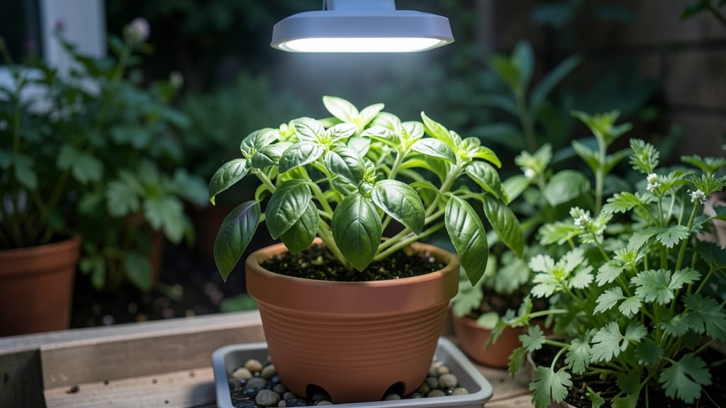 Indoor Planter With Grow Light: Lush Growth Without Sunlight Struggles