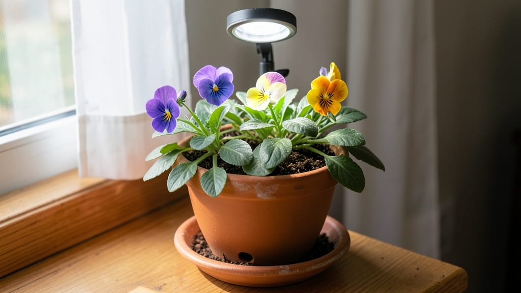Can Pansies Be Grown Indoors: Light Needs and Care for Thriving Pots