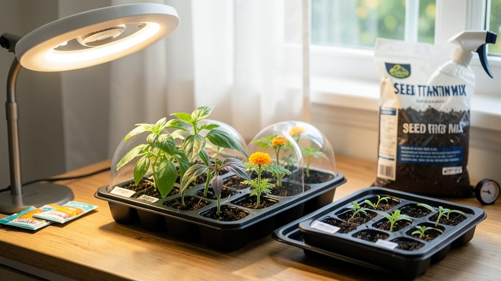 When to Start Seeds Indoors: Plant-Specific Timing for Strong Transplants