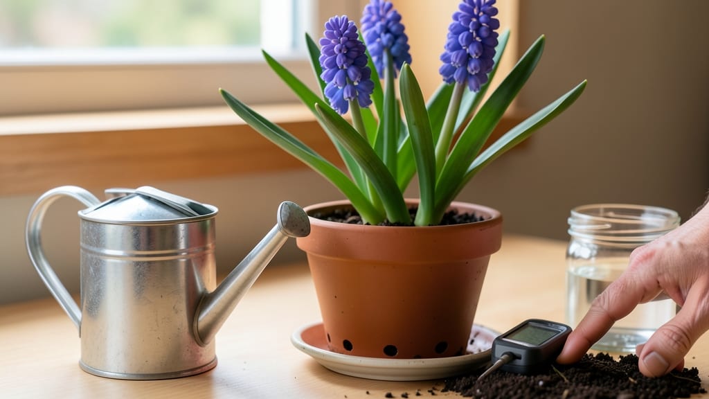 How Often to Water Hyacinth Indoors: The 2-Week Soil Check Method