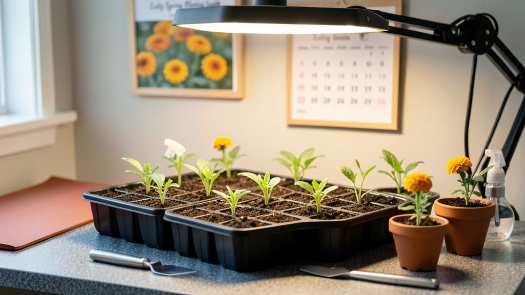 When to Start Flower Seeds Indoors: Frost-Date Formula for Strong Starts
