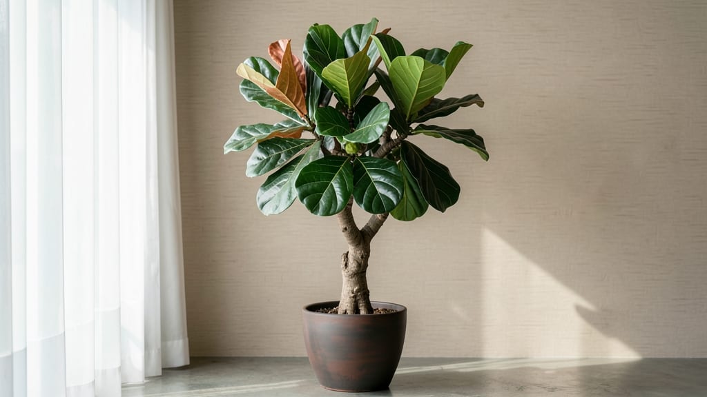 How Tall Do Fiddle Leaf Figs Grow Indoors: Height Expectations by Pot Size & Pruning