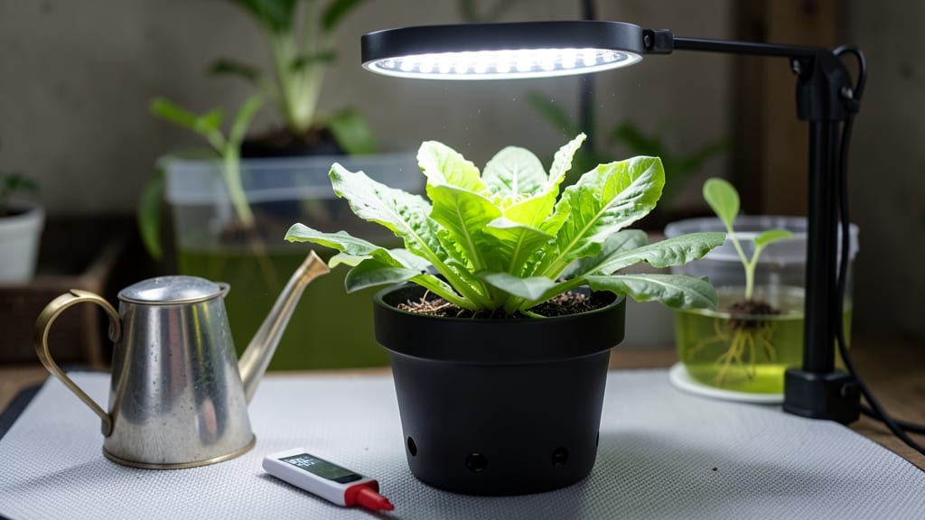 Growing Romaine Lettuce Indoors: Crisp Stems and Bold Flavor in 6 Weeks