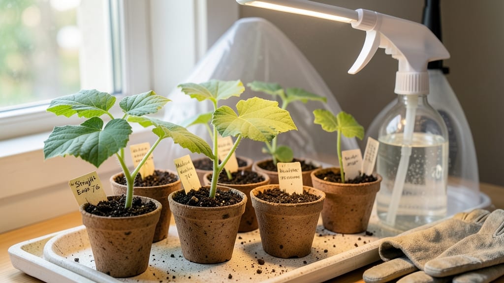 How to Plant Cucumber Seeds Indoors: Speed Up Germination With Warmth Tricks
