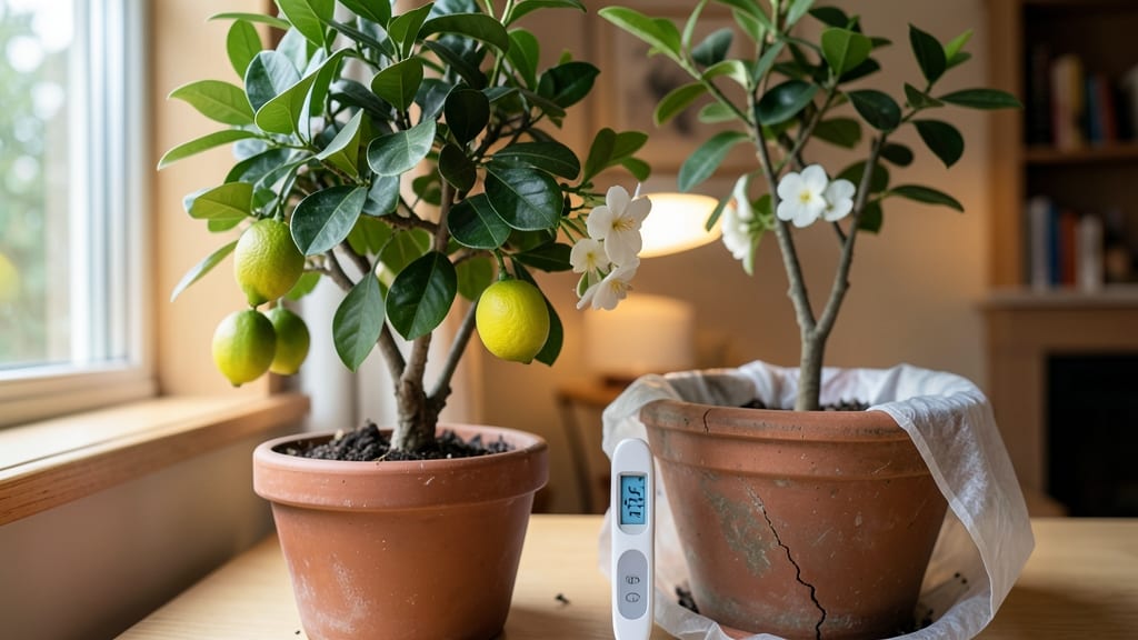 When to Bring Lemon Tree Indoors: Leaf Drop Warning Signs & Exact Temperature Triggers