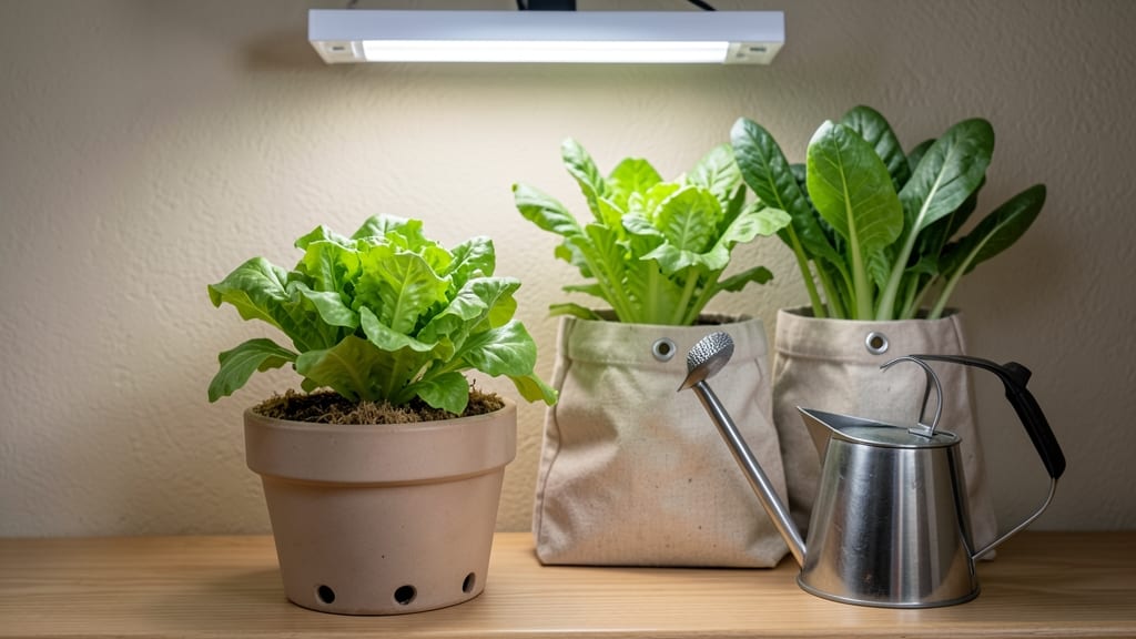 Growing Lettuce in Pots Indoors: Crisp Leaves Without Sunlight Struggles