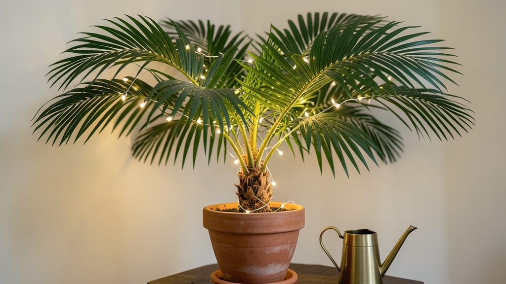 Light Up Palm Tree Indoor: Low-Light Champion That Thrives Year-Round