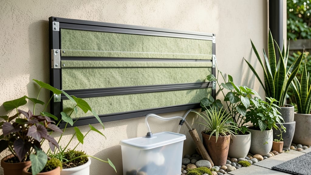 Indoor Green Wall Kit: Vertical Herb Garden That Thrives Without Sunlight