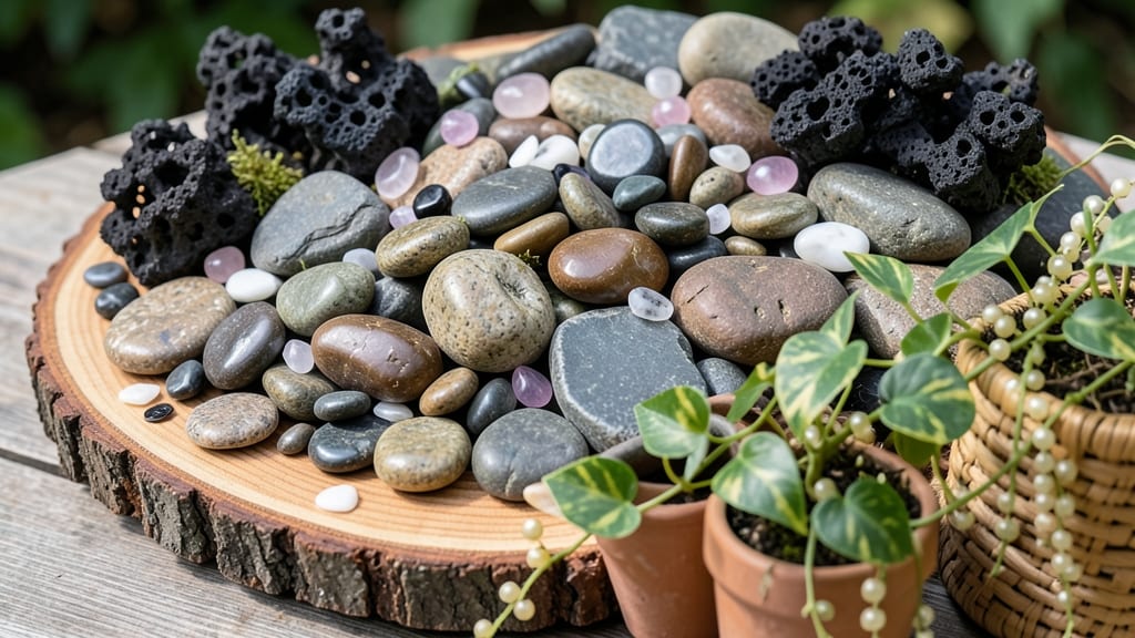 Decorative Stones for Indoor Plants: Weighted Elegance That Boosts Growth