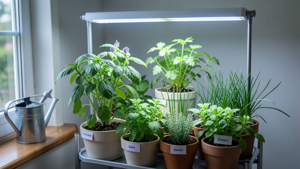 Indoor Herb Garden Grow Lights: LED Spectrum Secrets for Fast, Lush Growth