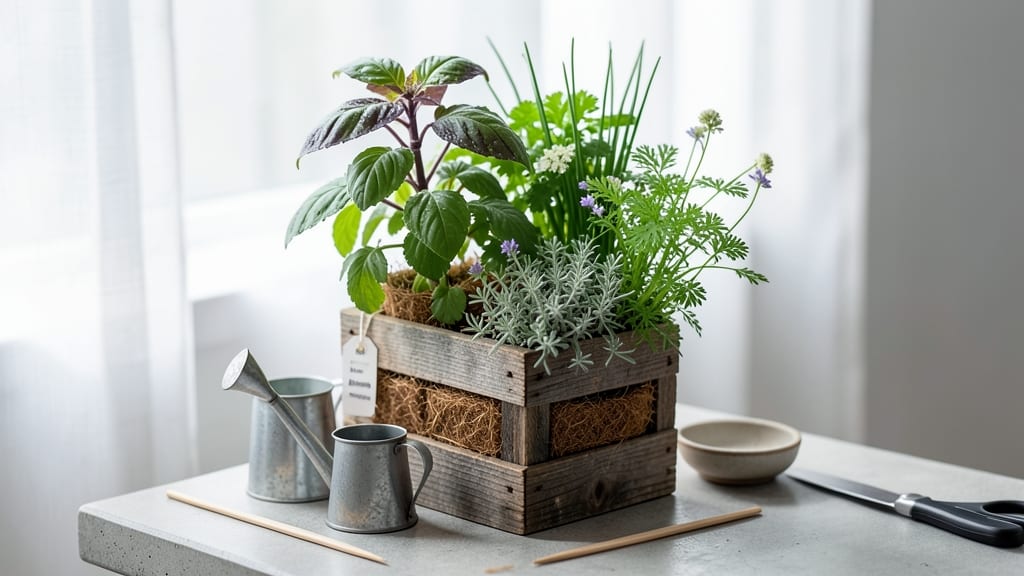 Indoor Herb Garden Tower: Space-Saving Freshness Year-Round