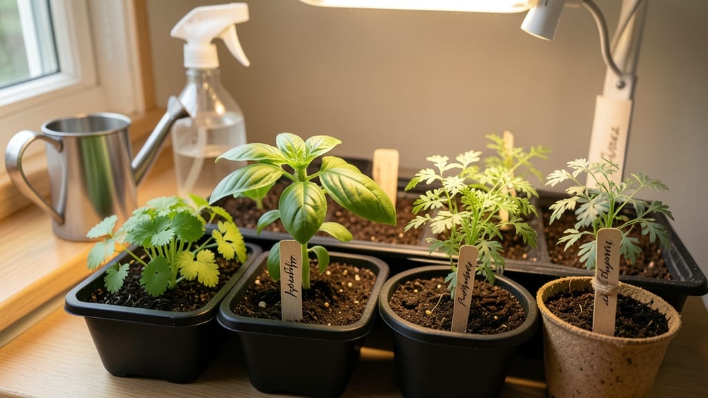 When to Start Herb Seeds Indoors: 8-Week Countdown Before Last Frost