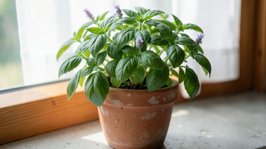 Growing Basil Indoors: Sunlight Secrets for Lush, Flavorful Harvests Year-Round