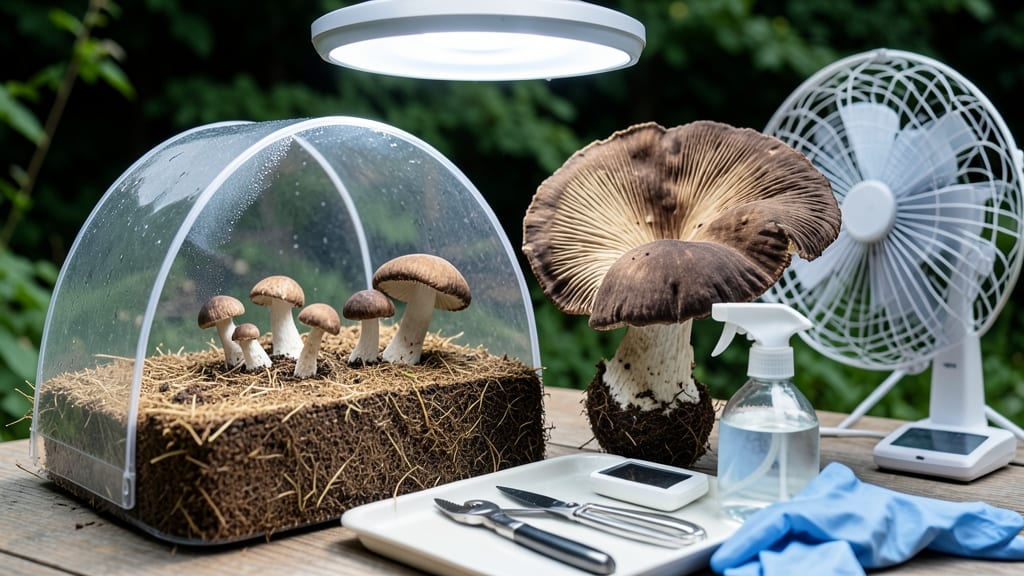 Growing Portobello Mushrooms Indoors: Year-Round Harvests With No Sunlight Needed